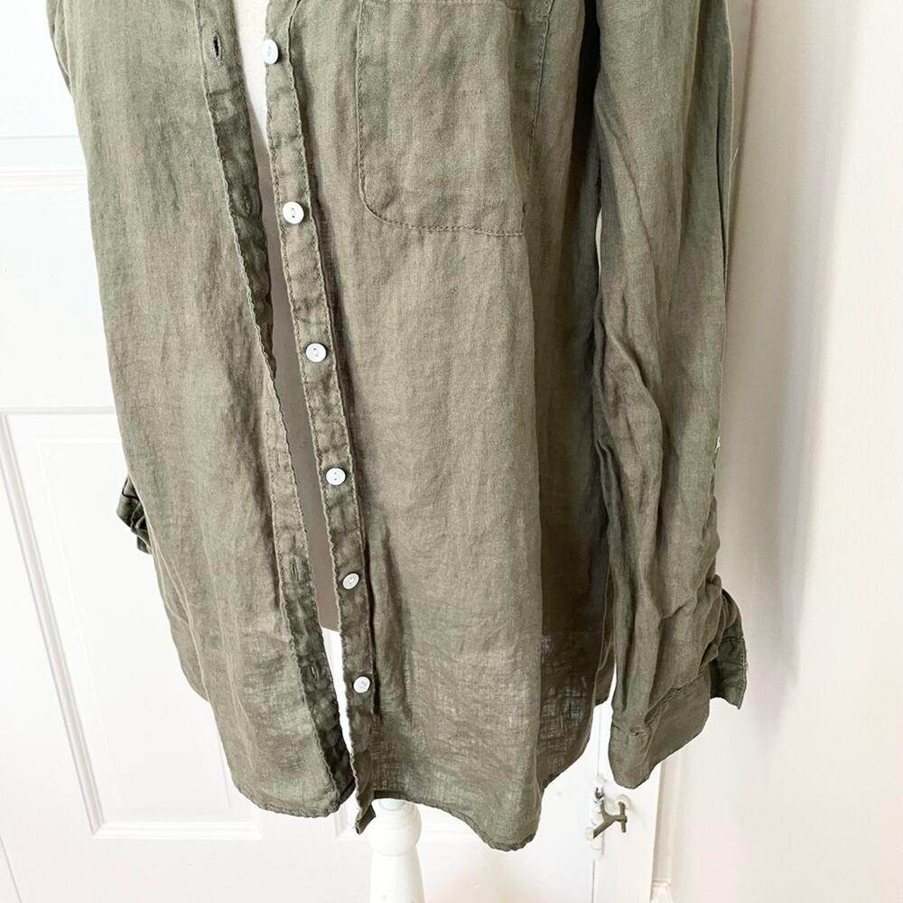 Sigrid Olsen Linen Button Down - image 3